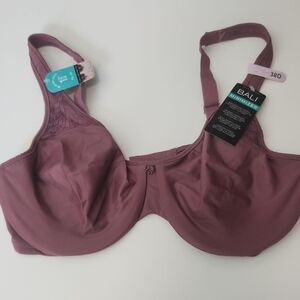 Bali Women's Underwire Bra - Mauve 38D DF3385